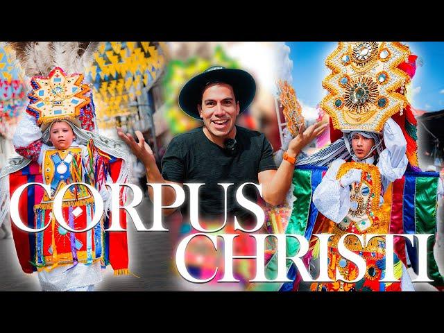 Así se vive EL CORPUS CHRISTI en Ecuador - Pujilí | El Champ