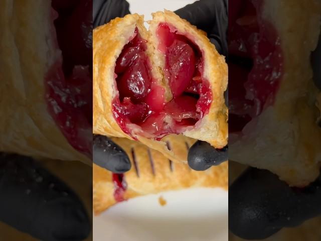 Perfect dessert recipe #dessertrecipe #cherrypie #handmade #easydessert #turnovers #sweetnsour