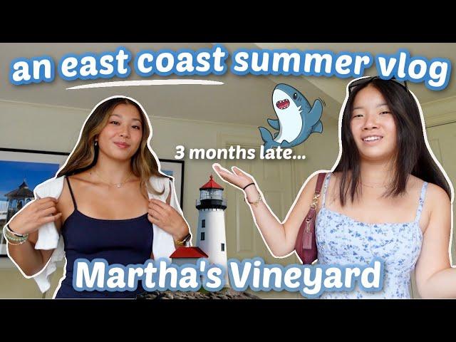 THE PERFECT EAST COAST SUMMER VACATION ~ a 3 month late Martha's Vineyard family vacation vlog ~