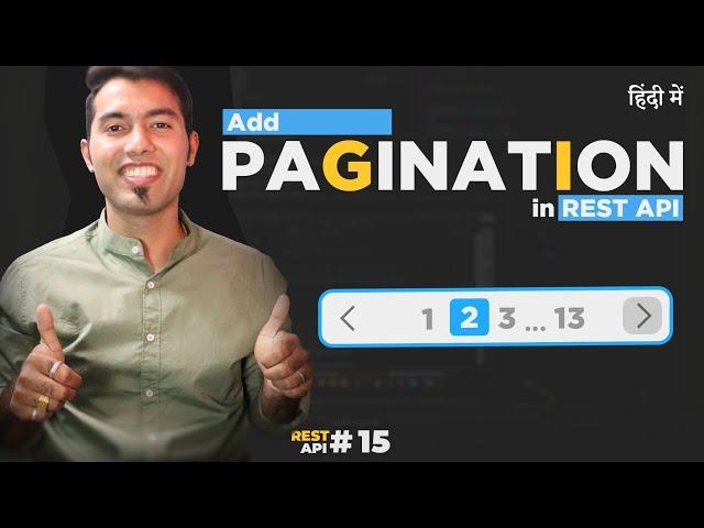 #15: Add Pagination in Rest API using Node & Mongoose in Hindi