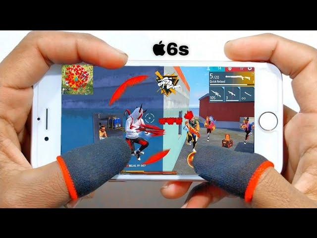 Iphone 6s 39+kill in Br rank Free Fire full  Handcam gameplay +16gb ram test 2025