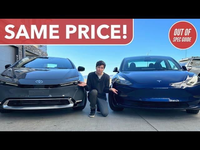 Plug-In Hybrid vs. Full Electric - Toyota Prius Prime and Tesla Model 3 Compared