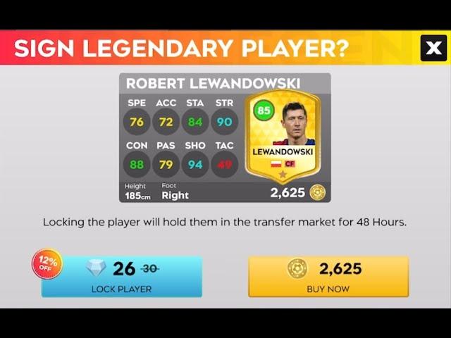 DLS 2025 | UPGRADE  MAXING ROBERT LEWANDOWSKI 85 