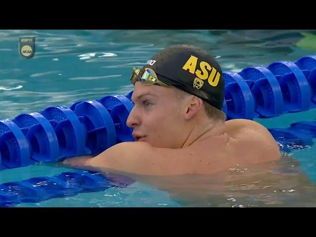 ASU's Léon Marchand shatters 400 IM record at 2023 NCAA Championships