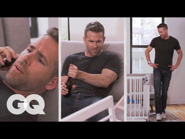 Ryan Reynolds Tries to Build an IKEA Crib | GQ