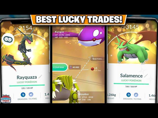 Best Pokémon to LUCKY TRADE in Pokémon GO 2023