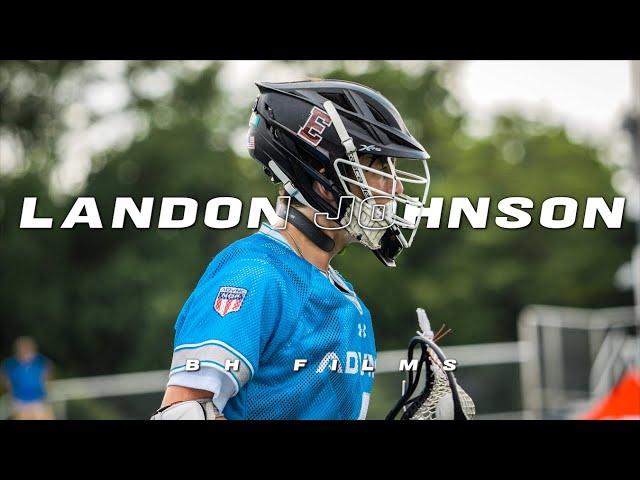 Landon Johnson (Class of 2026) Summer Lacrosse Highlights 2023