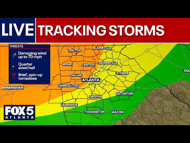 LIVE: Tornado Warnings in North Georgia