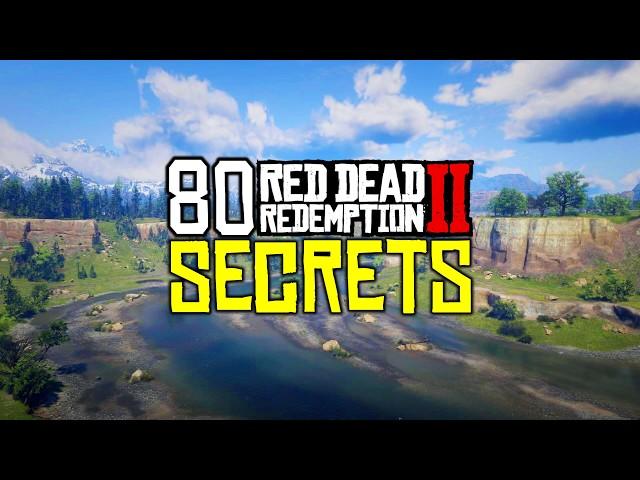 80 Secrets That Are Very Hard To Find in Red Dead Redemption 2