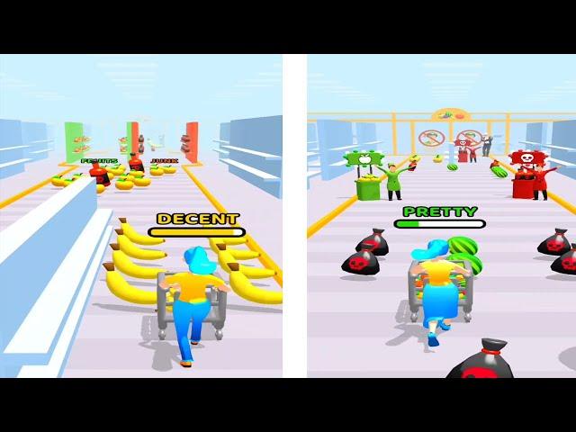 supermarket rush gameplay Pro VS God Vs Hack