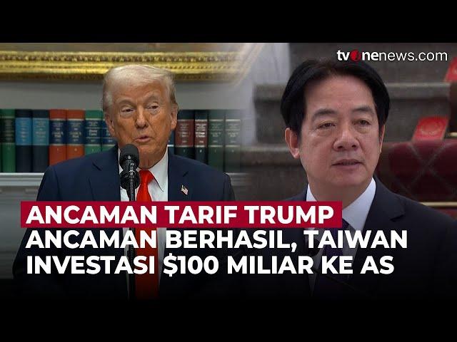 Ancaman Trump Berhasil, Perusahaan Raksasa Chip Taiwan Investasi $100 Miliar ke AS | OneNews Update