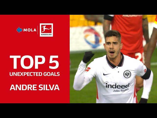 Bundesliga | Top 5 Most Unexpected Goals by Andre Silva