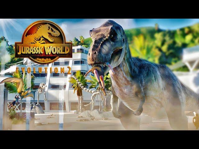 All Dinosaurs Carnivores and Pterosaurs eating humans - Jurassic world evolution 2