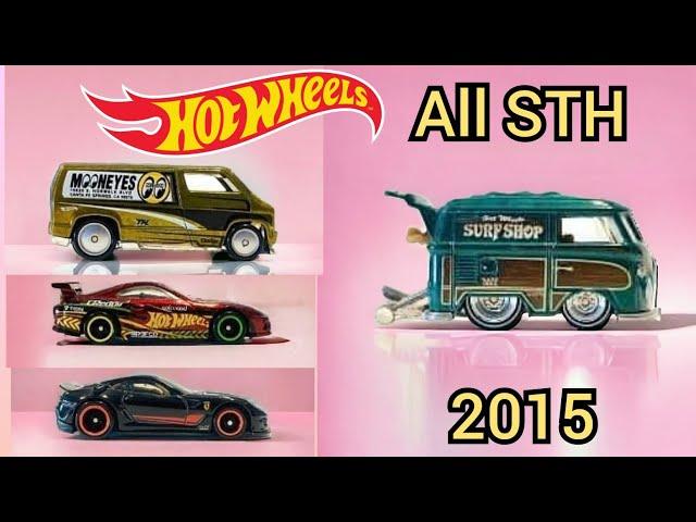 Hot Wheels All Treasure Hunt 2015 | Hot Wheels STH