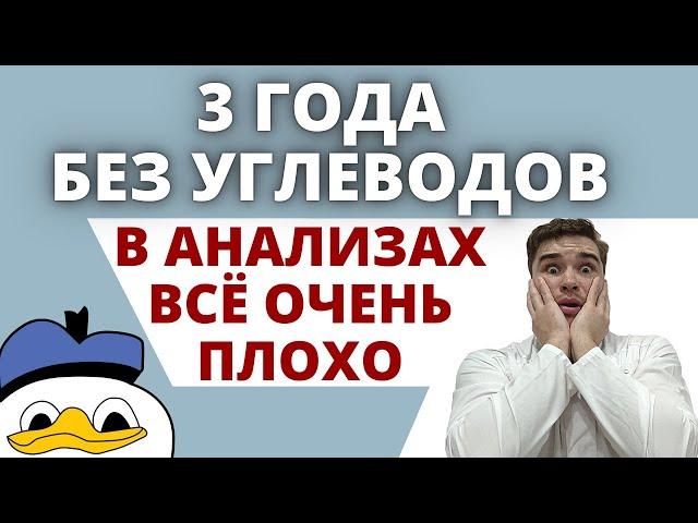 Анализы крови врача - 3 ГОДА низкоуглеводного питания Палео, Кето диета, Карнивор, LCHF отзыв.