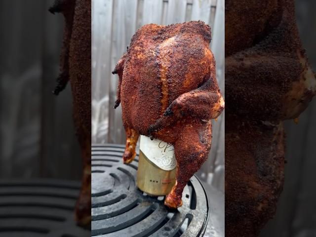 Beer Can Chicken van een BBQ PLANCHA!