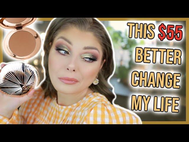 Charlotte Tilbury Airbrush Matte Bronzer Try-On | Worth $55?!