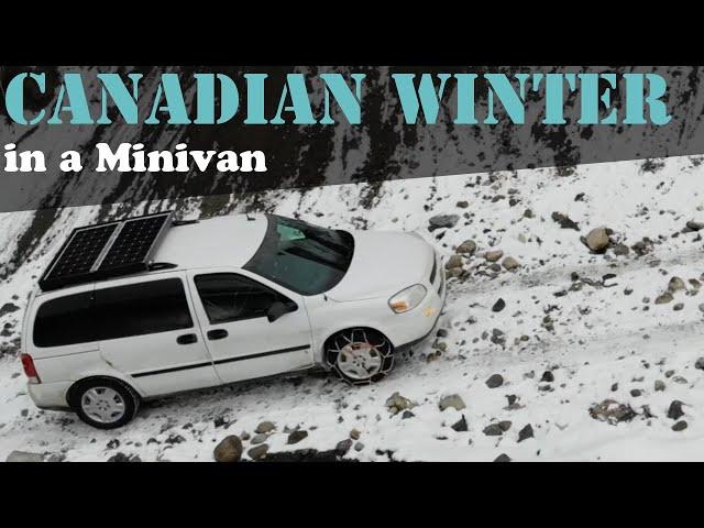 Canadian Winter in a Minivan