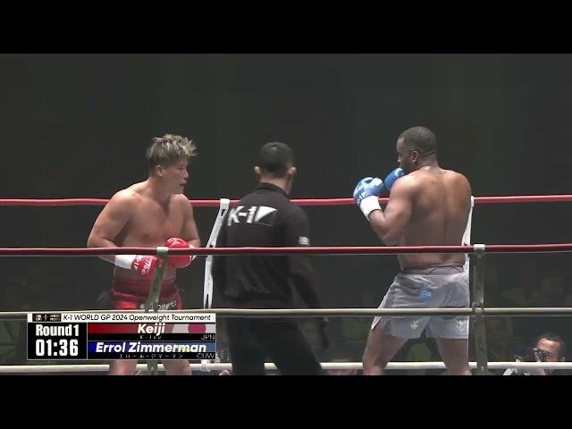 K Jee vs Errol Zimmerman | FULL FIGHT | K-1 WORLD GP 2024 FINAL in TOKYO - Dec.14, 2024