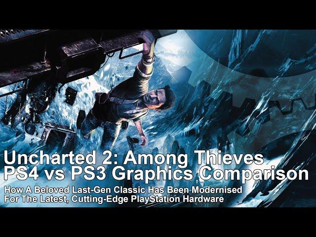 Uncharted 2: Among Thieves PS4 vs PS3 Graphics Comparison