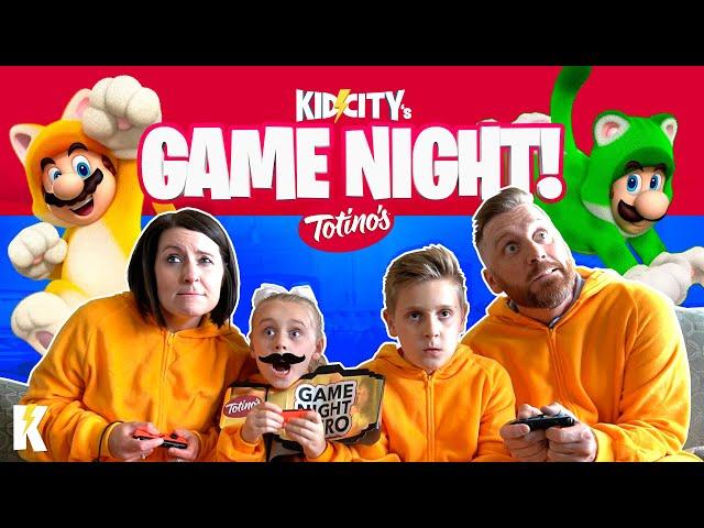 KidCity's Family Game Night! Let's play Super Mario 3D World + Bowser's Fury