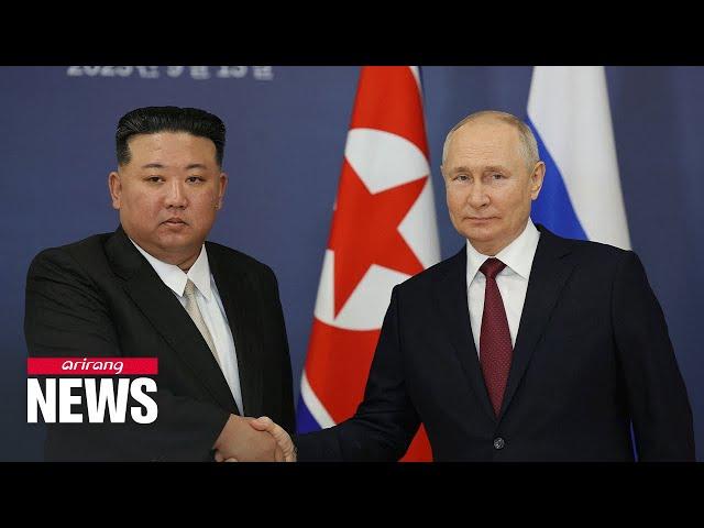 Kim Jong-un arrives in Russia, meets Putin at Vostochny Cosmodrome spaceport