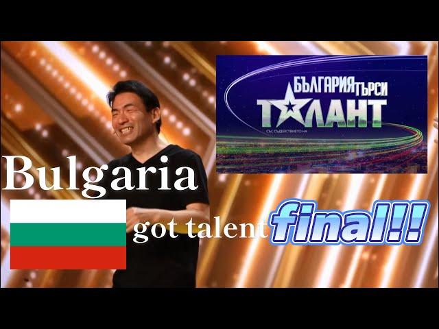 Keiichi Iwasaki Bulgaria's got talent 2021 final