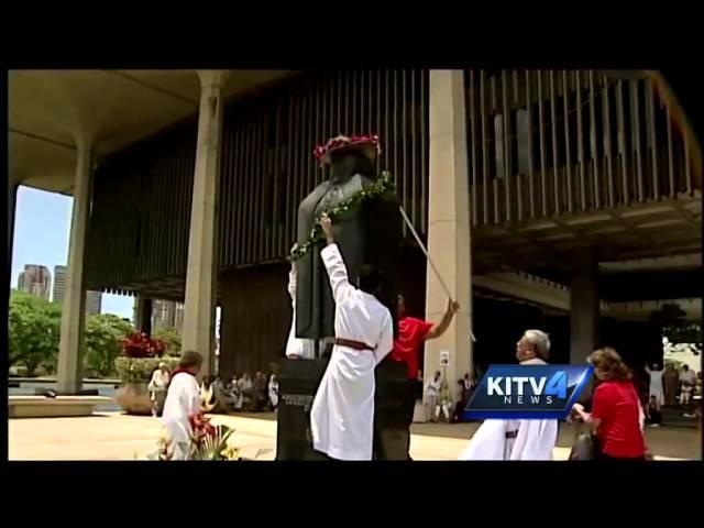 Honolulu prayer service honors Father Damien