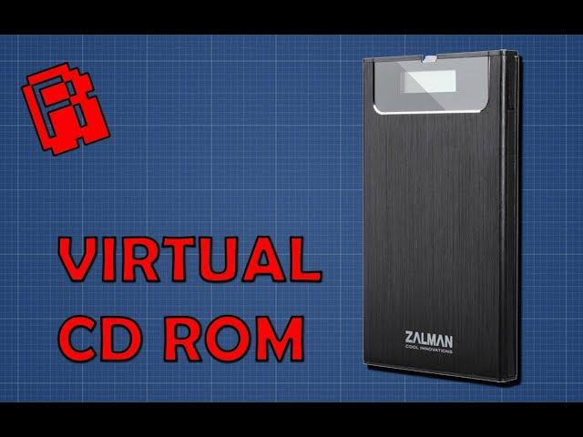 USB Virtual CD Drive Review | Zalman ZM-VE350