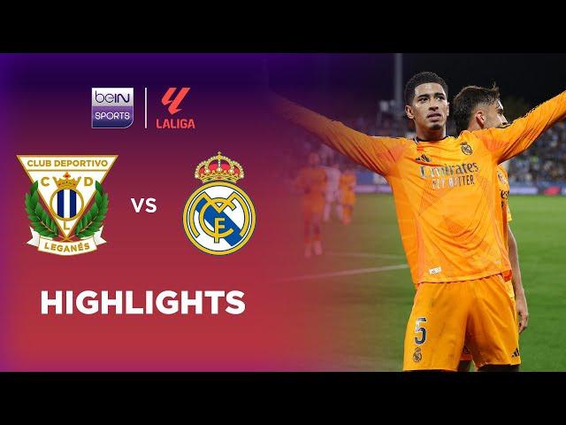 Leganes 0-3 Real Madrid | LaLiga 24/25 Match Highlights