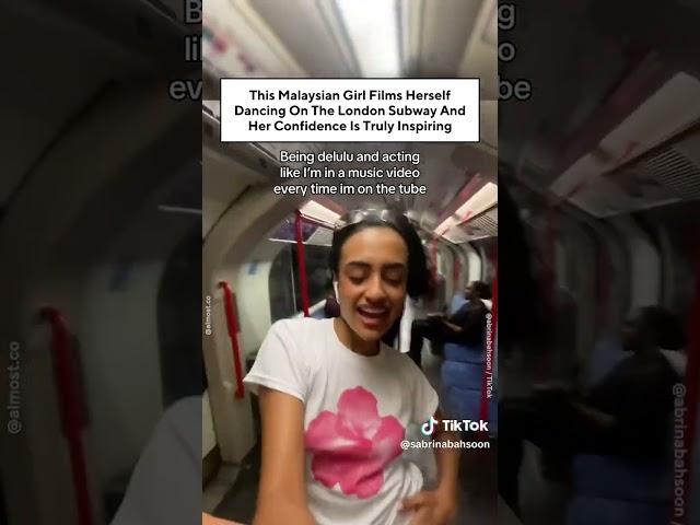 This Malaysian Girl Films Herself Dancing On The London Subway And Her Confidence Is Truly Inspiring