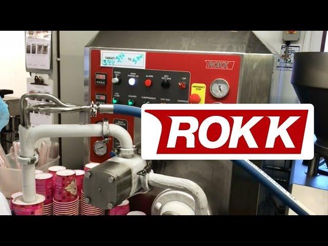 ROKK RFE 800 (Twin Pump) Ice Cream Continuous Freezer