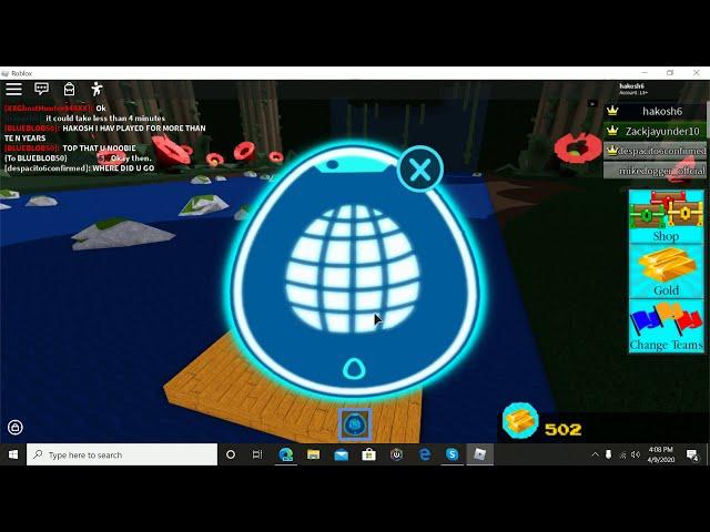 Roblox Egg Hunt 2020- Build a boat for treasure egg