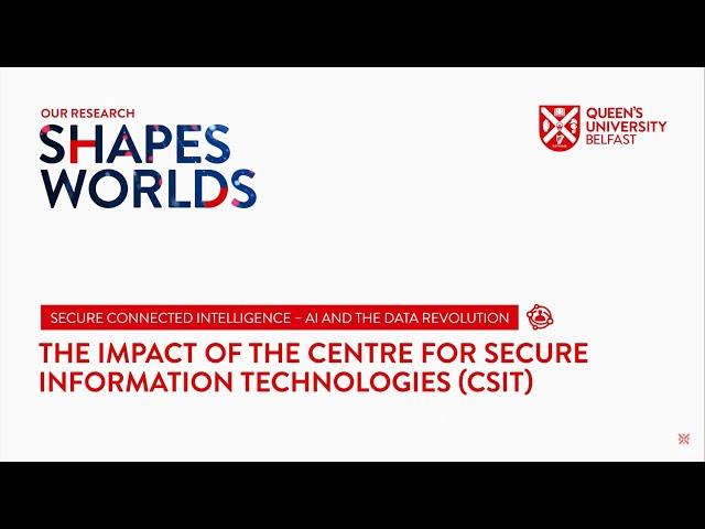 National Cybersecurity Research Institute | CSIT | Our Research Shapes Worlds