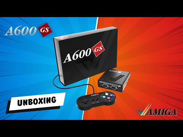 Unboxing and Reviewing the A600GS: A New Amiga Classic 68k Computer from AmigaKit