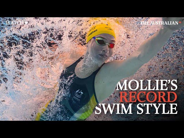 Mollie O'Callaghan's stunning world record 200m Freestyle swim broken down