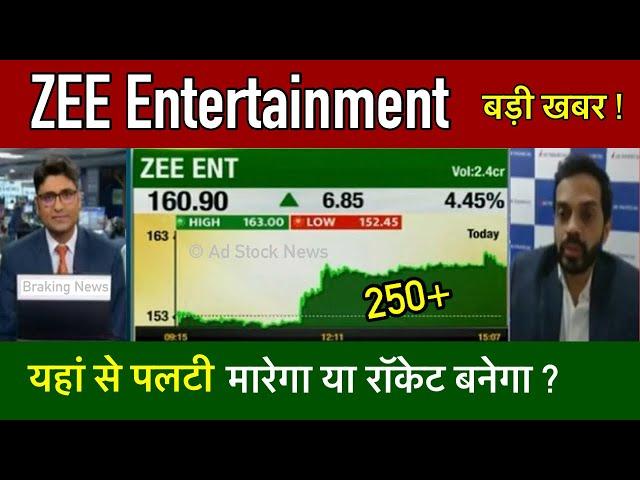 ZEEL share news today,buy or not ? Zee entertainment share news today