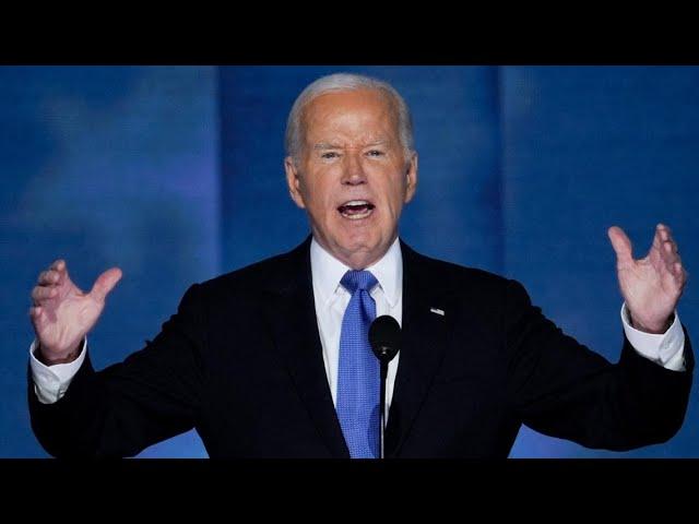 President Joe Biden full speech at 2024 DNC (Aug. 19, 2024)