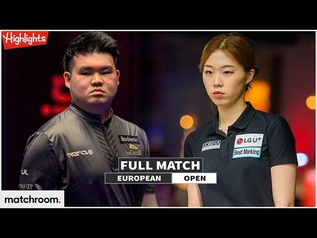 Aloysius Yapp vs Seo Seoa Full Match Highlights - European Open Championship 2024