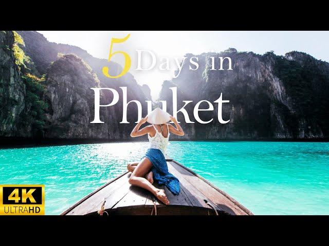 How to Spend 5 Days in PHUKET Thailand Perfect Itinerary