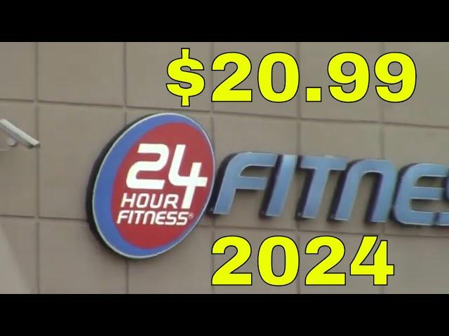 24 Hour Fitness $20.99 Pros & Cons Membership Health Club Exercise Gym--Channel Jamesss Tdoay