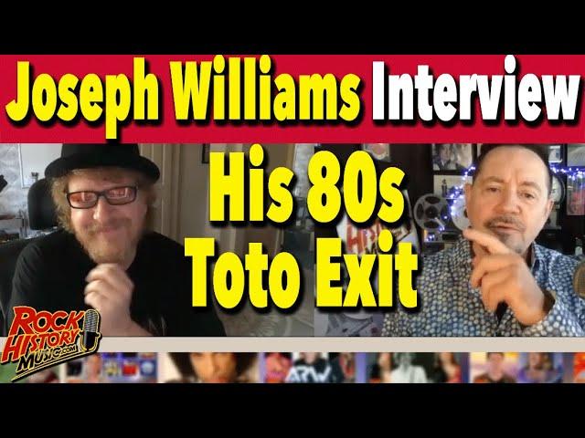 Toto's Joseph Williams on His Late 80s Exit from the Band