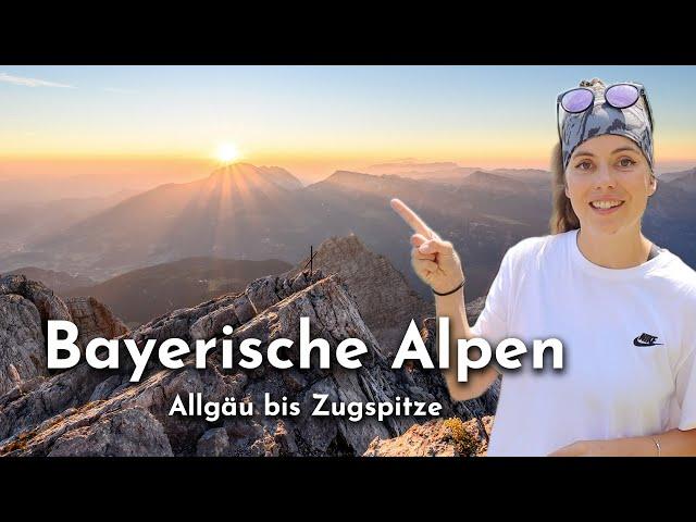 Die 7 schönsten Bergtouren in den Bayerischen Alpen in Deutschland