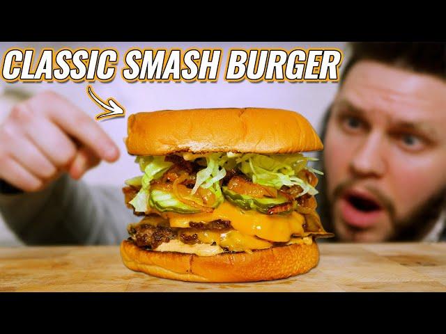 My Favorite Classic SMASH BURGER Recipe!