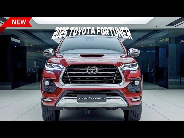 2025 Toyota Fortuner Review: The Ultimate SUV for Every Adventure!