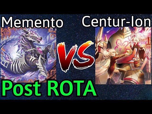 Memento Vs Centur-Ion Post ROTA Yu-Gi-Oh!