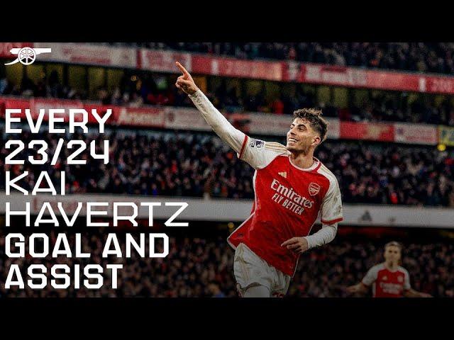 KAI HAVERTZ | EVERY GOAL AND ASSIST | 2023/24 COMPILATION