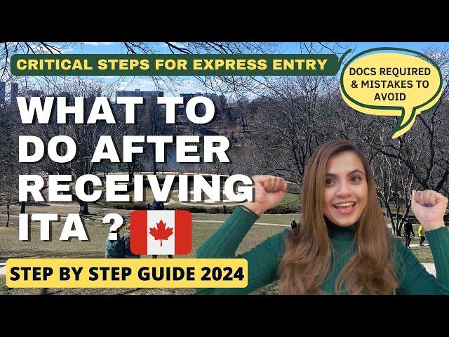 STEPS AFTER ITA Express Entry 2024  DO IT YOURSELF CANADA PR GUIDE NO AGENT| HOW TO ACCEPT ITA