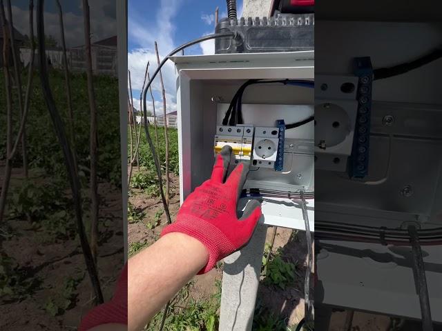 Установка счетчика 380V #электрикастроительство #строительство #ремонт #электрика #топ #electrician