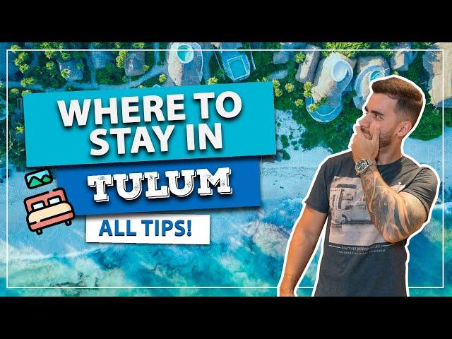 ️ Where to stay in TULUM! The best area to stay! And how to save big on hotel!